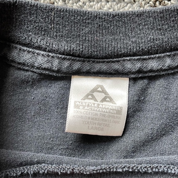 VTG Y2K 2000 WWF THE ROCK DWAYNE JOHNSON SIMPLY ELECTRIFYING T-SHIRT YOUTH Sz L - Picture 2 of 6